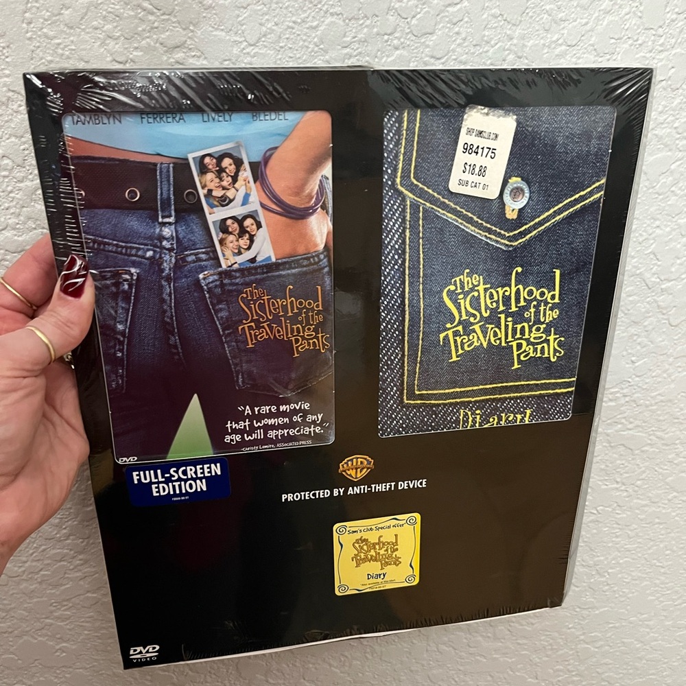 Sealed‎ New The Sisterhood of the Traveling Pants DVD & Dairy Set Rare